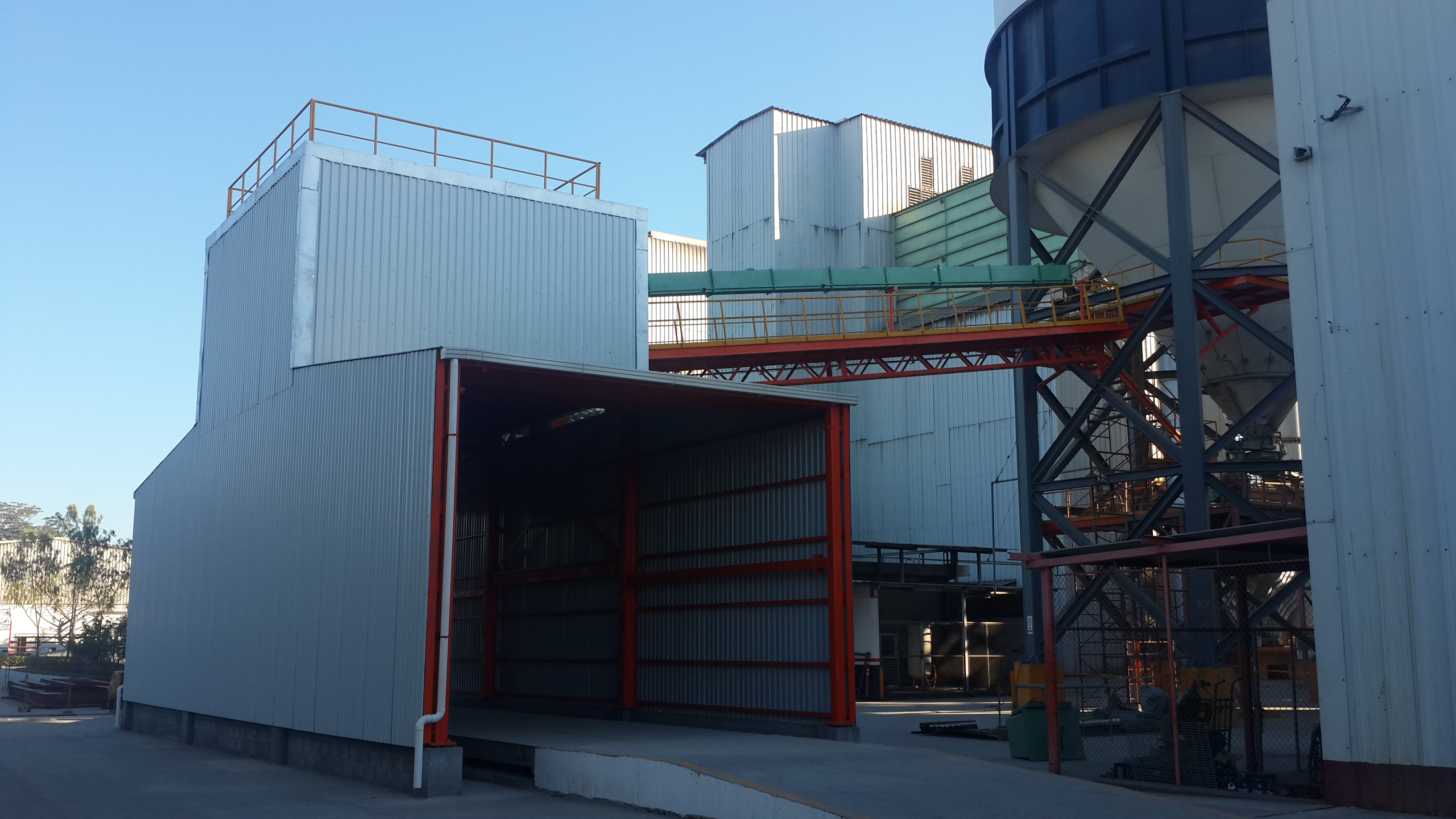 Estación de Llenado de Cemento