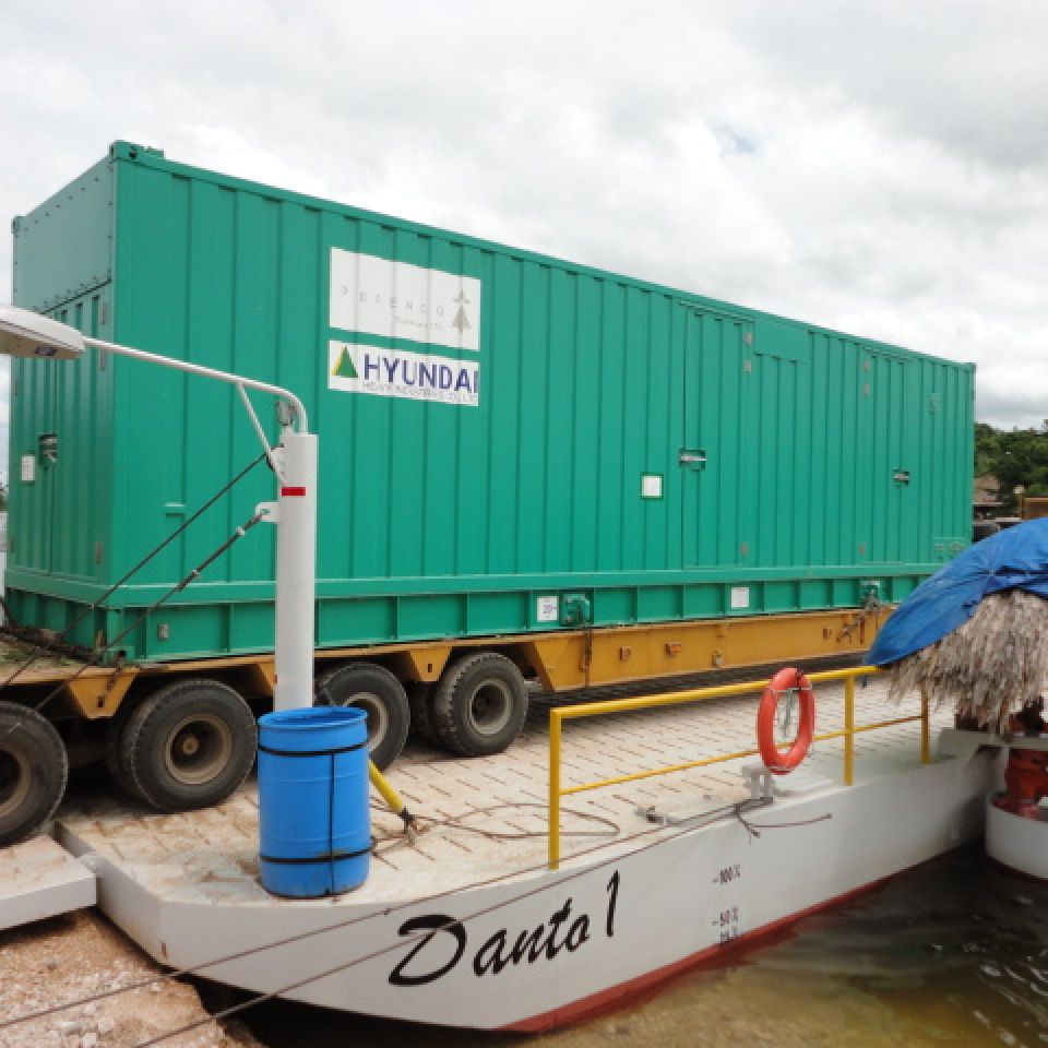 Rio San Pedro Con 100 Toneladas